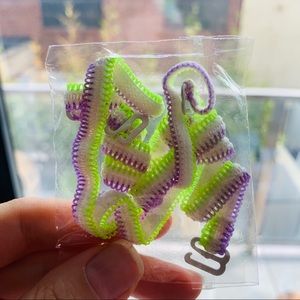 1pair Neon Lace Crochet Boho Top Bra Bikini Straps